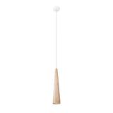 Sollux Lampa wisząca SULA 1 naturalne drewno SL.1100