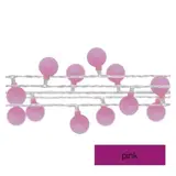 Lampki choinkowe kulki duże 40 LED 4m timer IP44 biały przewód D5AP01 EMOS