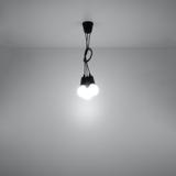 Sollux Lampa wisząca DIEGO 3 czarna SL.0573