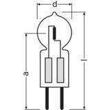Żarówka halogenowa 25W 12V GY6,35