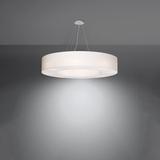 Sollux Żyrandol SATURNO 90 biały SL.0795