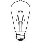 Lampa LED, klasyczny kształt bańki Edison 7W 827 230V szkło przezroczyste E27