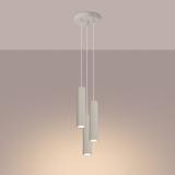 Sollux Lampa wisząca KARBON 3P beżowy SL.1595
