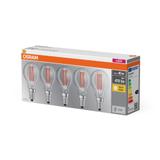 Lampa LED BASE Classic P40 4W/827 230V Filament szkło przezroczyste E14 FS5 OSRAM