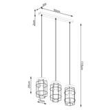 Sollux Lampa wisząca GOTTO 3L SL.1264