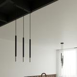 Lampa wisząca MOZAICA 3L czarny/chrom