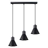 Sollux Lampa wisząca TAZILA 3 czarna [ES111] SL.0990