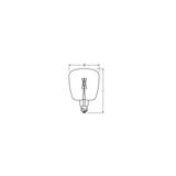 Lampa LED Vintage 1906 LED GLOBE Filament szkło przezroczyste 15 dim 4,5W/816 E27