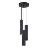 Sollux Lampa wisząca KARBON 3P czarny SL.1576