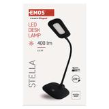 Lampa biurkowa LED STELLA czarna Z7602B EMOS