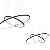 lampa wisząca LED Orion Black 53W 3710lm 3000K ML508 Milagro
