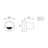 KAMI LED C 3,5W WHITE 4000K 03121 IDEUS