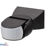 CZUJNIK RUCHU 1200W 180* IP65 CZARNY B50-SES15BL BEMKO