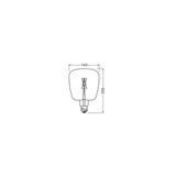Lampa LED Vintage 1906 LED GLOBE Filament szkło przezroczyste 15 dim 4,5W/816 E27