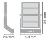 Naświetlacz FLOOD MAX LUM 1200W 757 ASYM 50x110 WAL