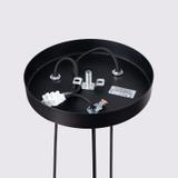 Sollux Lampa wisząca KARBON 3P czarny SL.1576