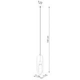 Lampa wisząca NICUS 1 biała