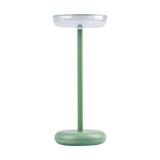 FLUXY LED IP44 GN Lampka stołowa bezprzewodowa FLUXY LED IP44 GN barwa ciepłobiała 3000K max 82Lm ko 37313 KANLUX