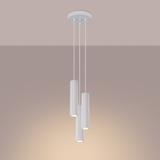 Sollux Lampa wisząca KARBON 3P biały SL.1538