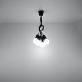 Sollux Lampa wisząca DIEGO 5 czarna SL.0574