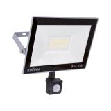 Naświetlacz SMD LED z czujnikiem ruchu KROMA LED S 50W GREY 6500K 03707 IDEUS