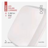 Oprawa LED kwadratowa DORI 24W IP54 neutralna biel ZM4314 EMOS