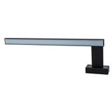 kinkiet łazienkowy nad lustro LED Shine Black 11W 770lm 4000K IP44 ML4380 Milagro