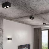 Sollux Plafon QUAD MAXI czarny SL.0381