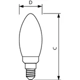 Żarówka LED świeczka 5,9W=60W 806lm 2700K 5,9-60W E14 927 B35 5 lat gw. 9,29003E+11 PHILIPS