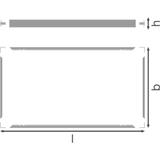 Ramka do montażu powierzchniowego PANEL 1200X600 SURFACE MOUNT KIT VALUE