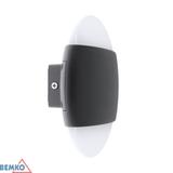 OPRAWA ELEWACYJNA VALANT 10W 3000K 800LM IP65 160X56MM OKRAGŁA GRAFIT C25-EL1-O-010GR-3K BEMKO