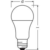Żarówka LED x3 A60 E27 10W = 75W 1055lm 2700K Ciepła 150° BASE Osram