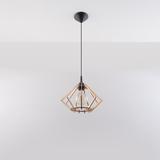 Sollux Lampa wisząca POMPELMO naturalne drewno SL.0393
