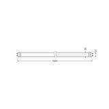 Tuby LEDTUBE T8 EXT P 1500mm 23W 840    LEDV