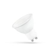 LED GU10 230V 6W SMD WW z mleczną szybką biała Spectrum