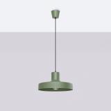 Sollux Lampa wisząca BILO zielona oliwka