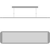 Oprawa z bezpośrednim i pośrednim rozsyłem światła PANEL LED D/I 1200 36W 3000K UGR19