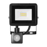 ALLED 10W Naświetlacz LED z PIR, 850lm, IP44, 4000K, Alu+szkło FL/R-9 ORNO