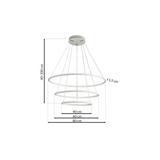lampa wisząca LED Orion White 99W 6930lm 3000K ML503 Milagro