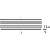 Oprawa liniowa z bezpośrednim i pośrednim rozsyłem światła LINEAR IndiviLED D/I 1500 56W 4000K