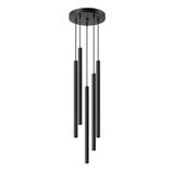 Sollux Lampa wisząca PASTELO 5P czarna SL.1176