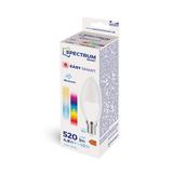 LED ŚWIECOWA 4,9W E-14 230V RGBW+CCT+DIM BTM Spectrum SMART Easy Smart