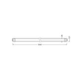 Tuby LEDTUBE T8 EXT P 1200mm 15W 865    LEDV