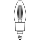 Lampa LED SMART+ WiFi CL B Filament szkło przezroczyste DIM 40 4W/827 E14