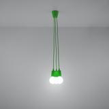 Sollux Lampa wisząca DIEGO 3 zielony SL.0582