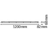 Oprawa DAMP PROOF 1200 18W 840 IP65 GY