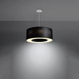 Sollux Żyrandol SATURNO 50 czarny SL.0748