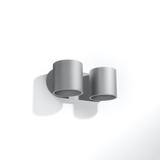 Sollux Kinkiet ORBIS 2 szary SL.0661