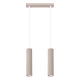 SOLLUX Lampa wisząca KARBON 2 taupe ; SL.1773