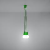 Sollux Lampa wisząca DIEGO 3 zielony SL.0582